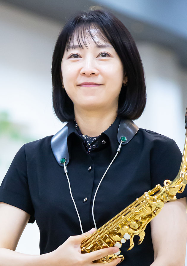 색소폰 단원 사진
